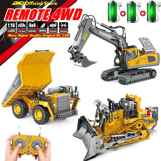 RC Excavator Truck