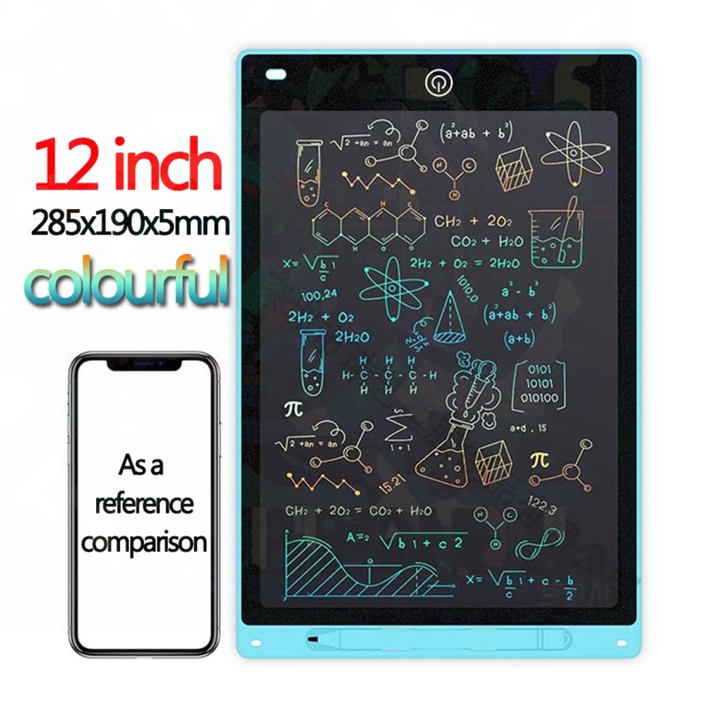 8.5/10/12 Inch LCD Writing Tablet for Kids – Electronic Drawing Board