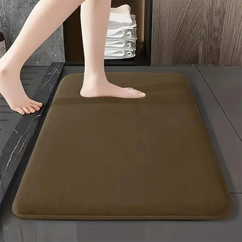 Non Slip Bathroom Mat – Absorbent Quick Drying Floor Mat