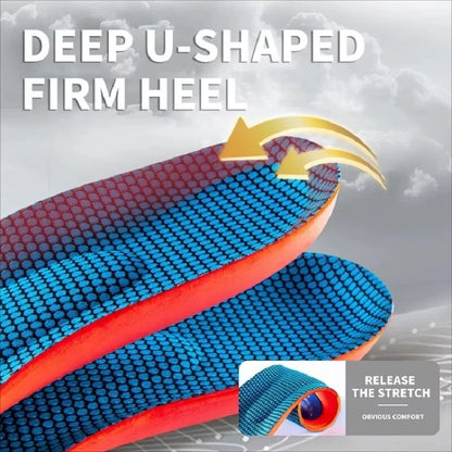 Arch Support sports Insole Men Women Orthopedic Insoles Foot Shock Absorption Anti-Slip Shoe Pads 2Pcs/4Pcs