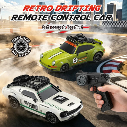 RC Drift Car – 1:18 2.4G Remote Control Racing Car with Lights