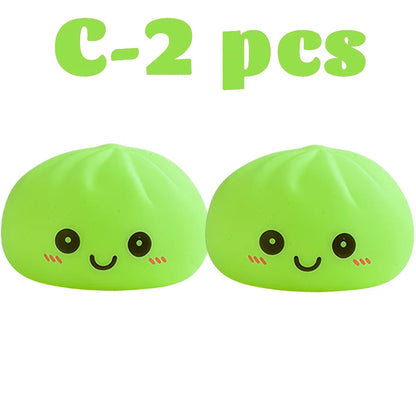 Dumpling Night Light LED Desktop Lamp Cute Glowing Décor