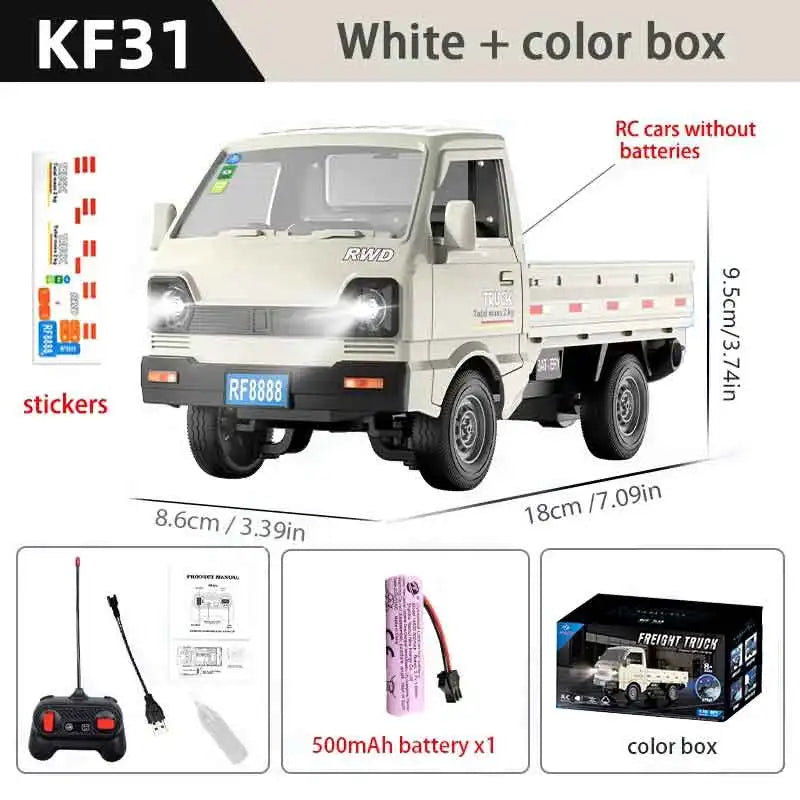 1:16 Scale RC Climbing Truck with Spray, Drift and LED Lights
