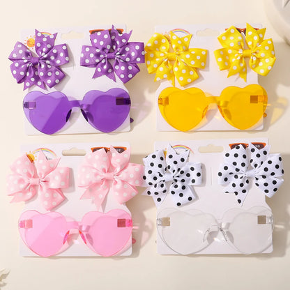 Girls Hair Bow Clips