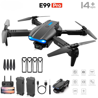 Foldable 4K Camera Drone with Dual Battery & Remote Control