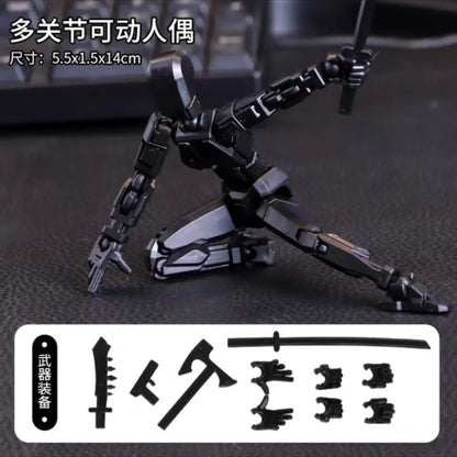 Multi-Jointed Robot Action Figure – Movable Poseable Model