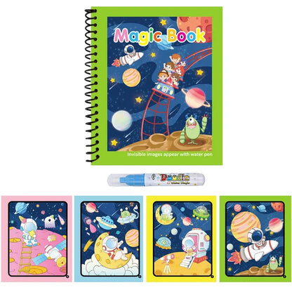 Magic Water Drawing Book
