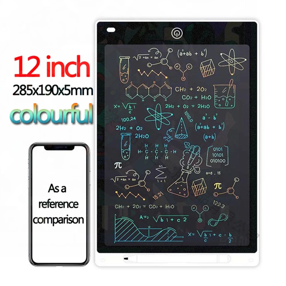 8.5/10/12 Inch LCD Writing Tablet for Kids – Electronic Drawing Board