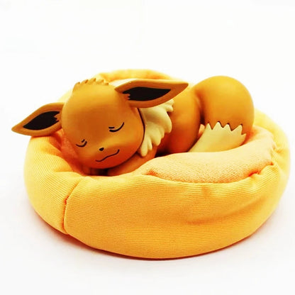 6-Piece Mini PVC Figure Set – 5–8cm Sleeping Pose Models