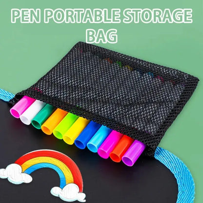 Erasable Drawing Book for Kids – Reusable Doodle Pad with Pens