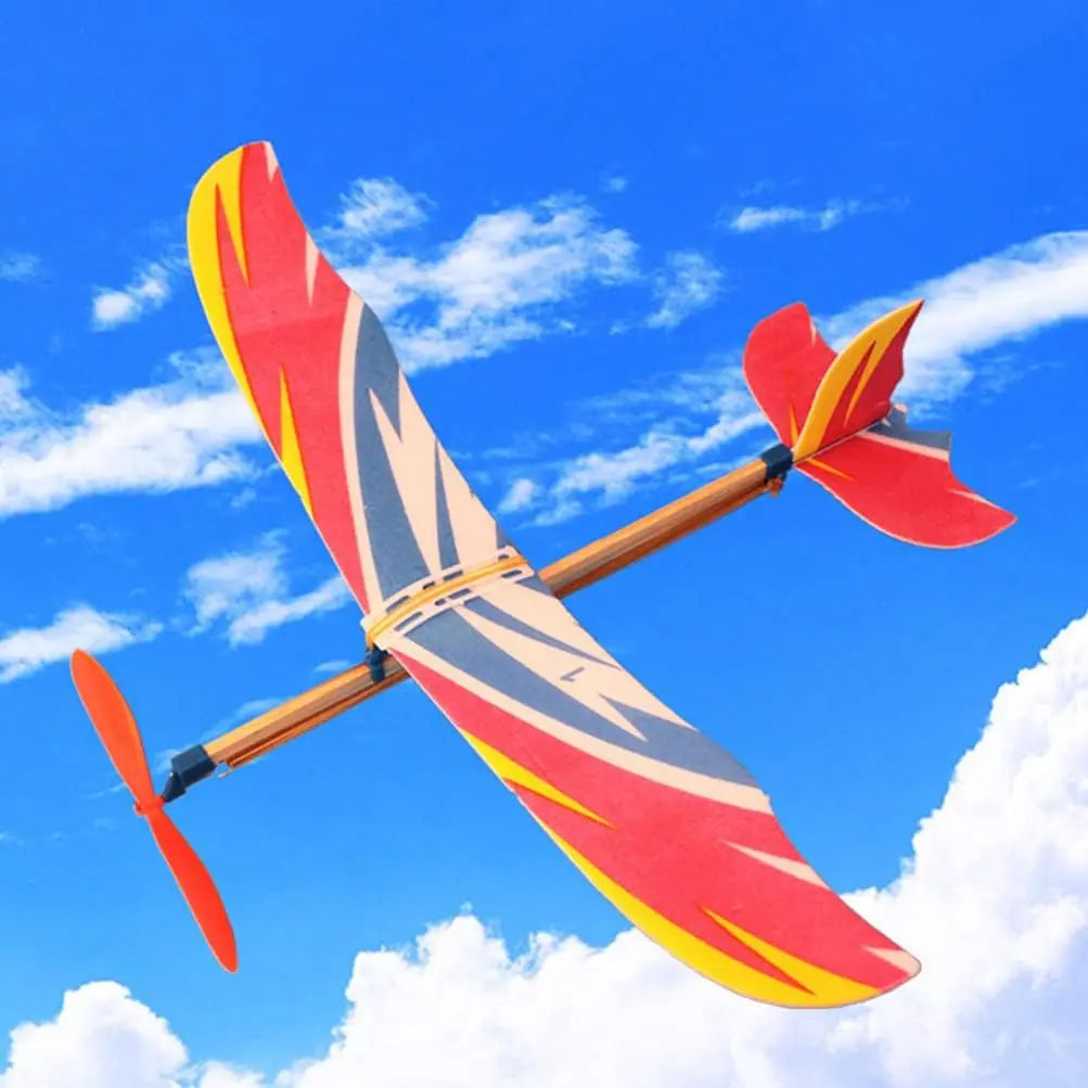 10 Pack Rubber Band Powered Glider Planes for Kids