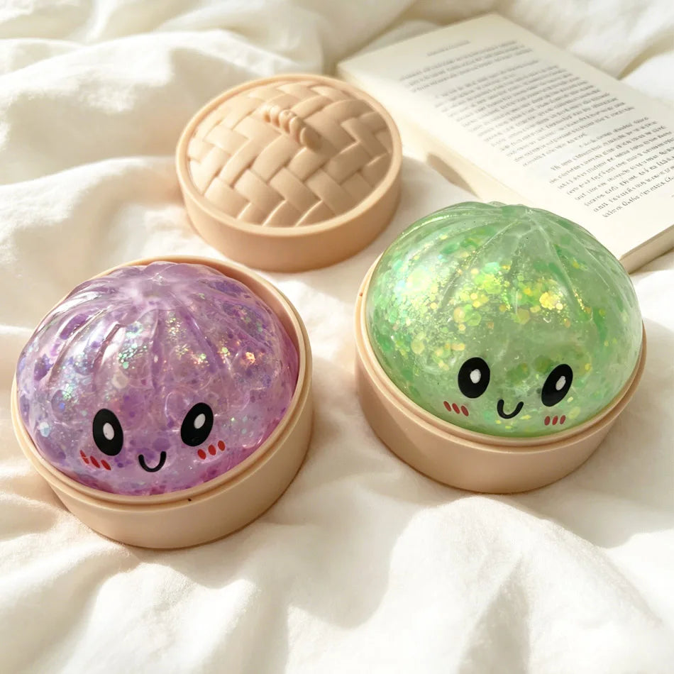 Dumpling Squishy Fidget Toy