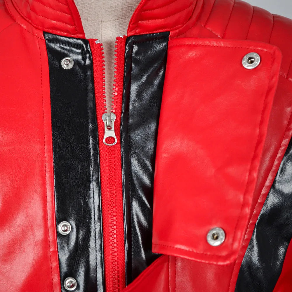 Red Stage Costume Jacket Unisex – Halloween Cosplay Performance