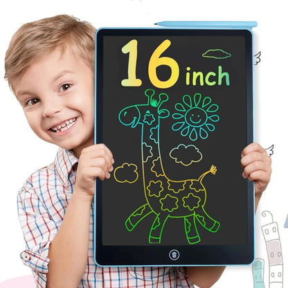 LCD Writing Tablet for Kids – Colorful Drawing Board, 4.5–16 Inch