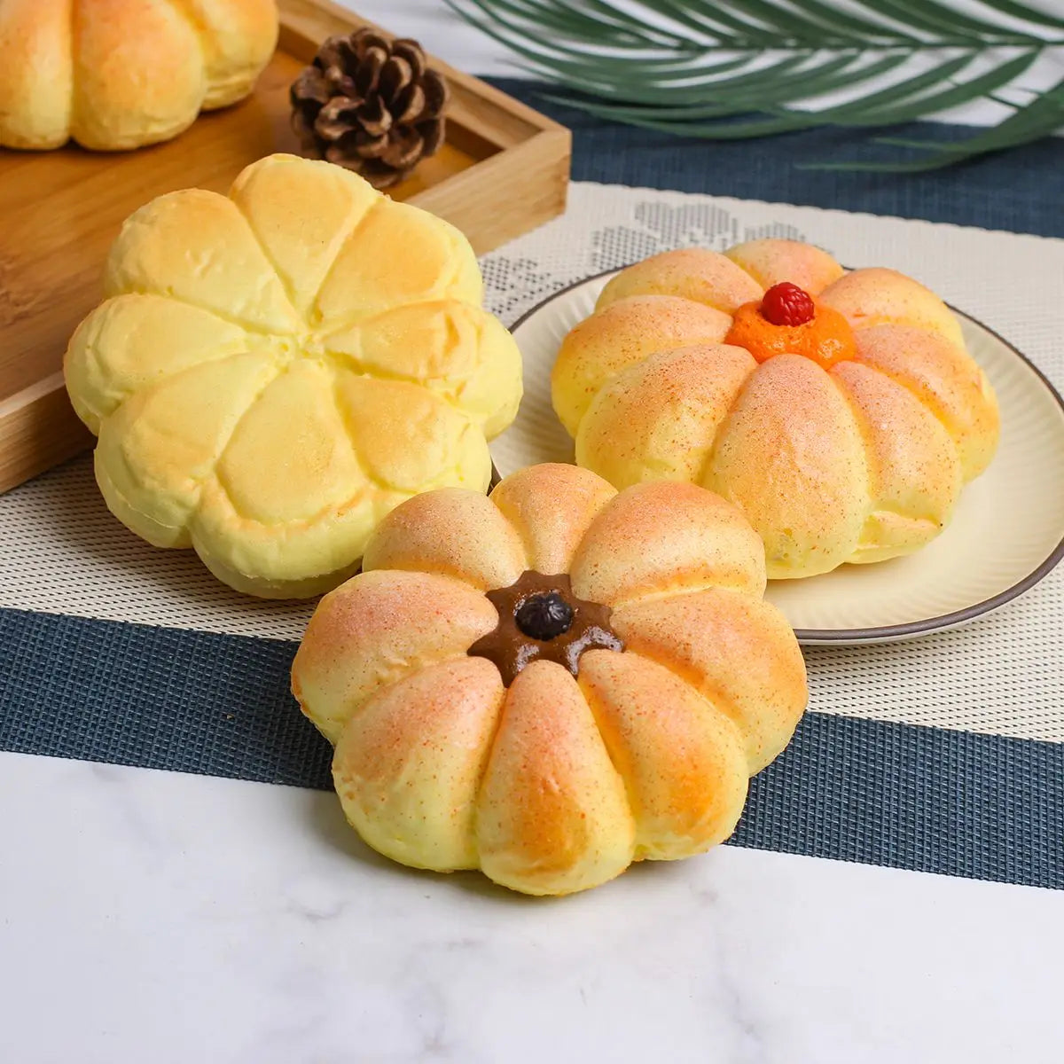Slow Rise Squishy Toy – 12cm Bread Model Squeeze Fidget