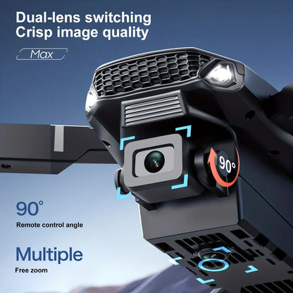 Foldable 4K Camera Drone with Dual Battery & Remote Control