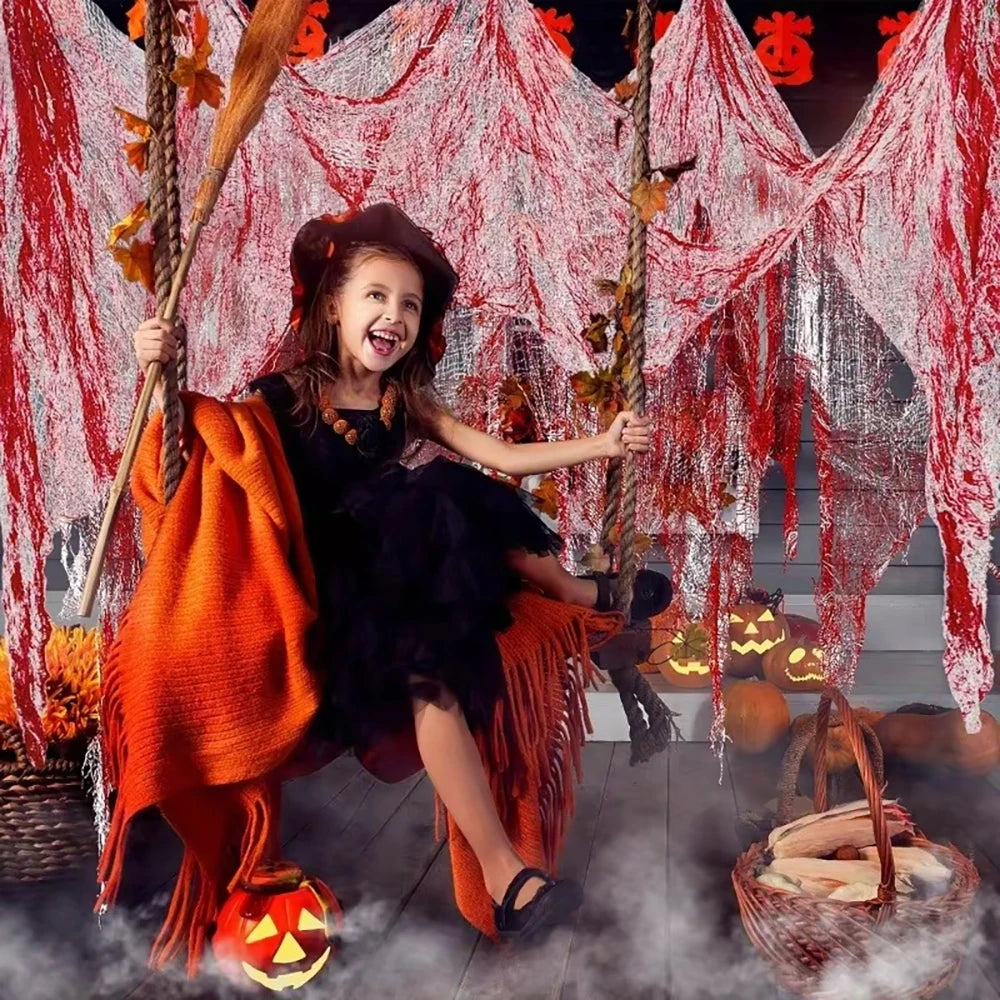 Bloody Gauze Decoration – Halloween Haunted House Prop