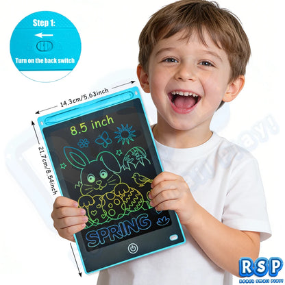 LCD Writing Tablet for Kids – Color Drawing Board 8.5-16 Inch
