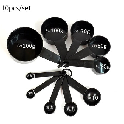 5/10Pcs Measuring Tools Kitchen Measuring Spoons Teaspoon Sugar Scoop Cake Baking Flour Measuring Cups Kitchen Measuring Spoons