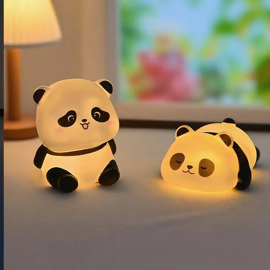 Panda LED Night Light Cute Bedside Lamp for Home Decor