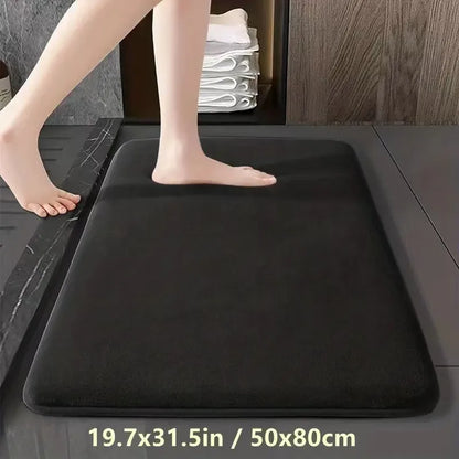 Non Slip Bathroom Mat – Absorbent Quick Drying Floor Mat