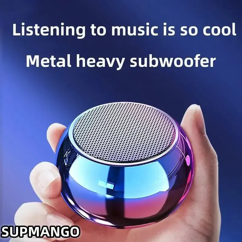 Mini Bluetooth Speaker – Portable Wireless Speaker with USB Charging