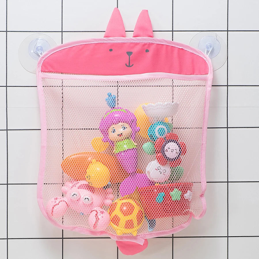Baby Bath Toy Storage Bag Duck Mesh Organizer for Kids