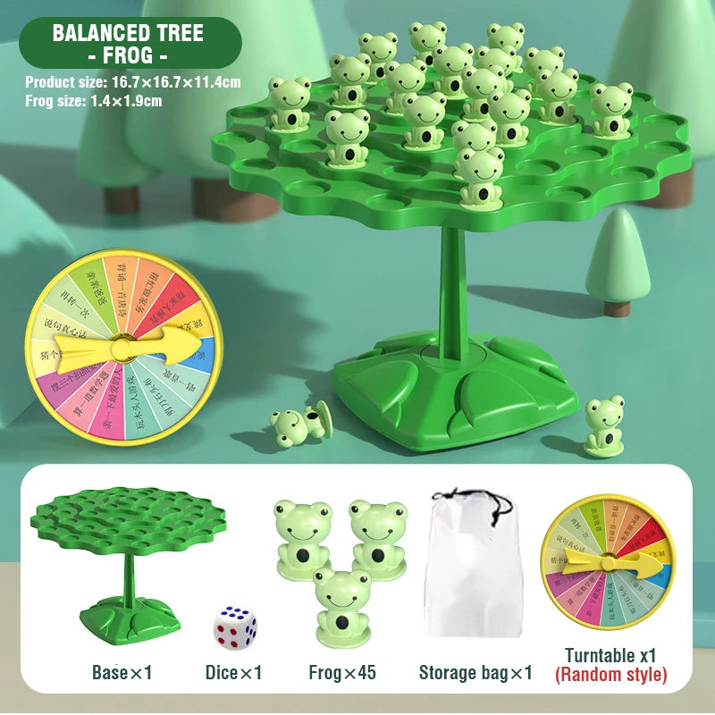 Frog Balance Math Toy – Educational Counting & Math Game