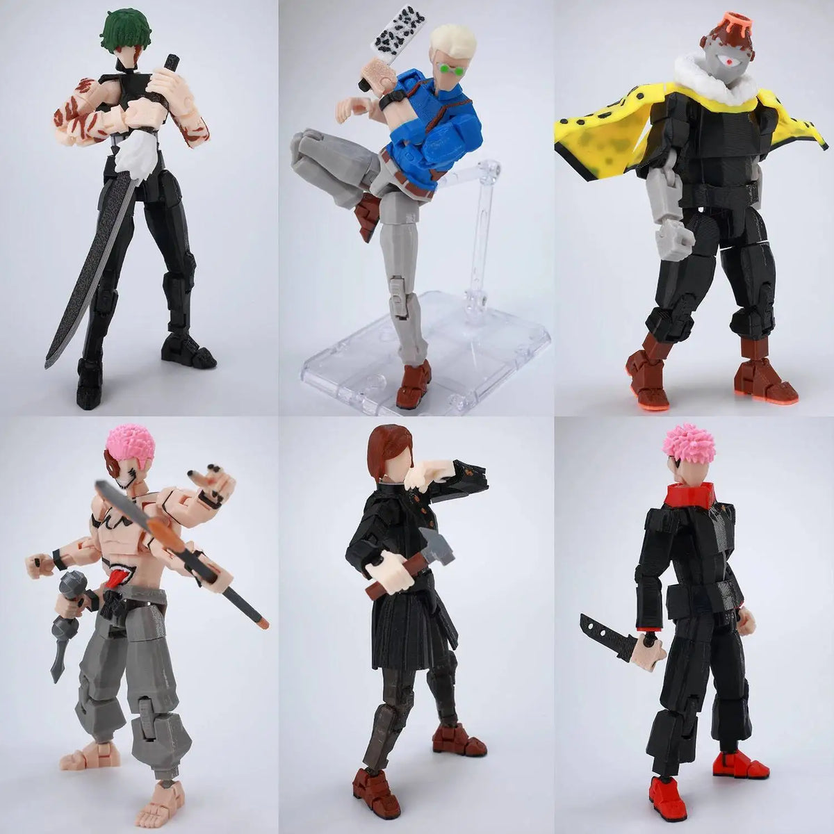 Optimized Product Title: 3D Printed Action Figure, Articulated & Poseable – Ready to Display