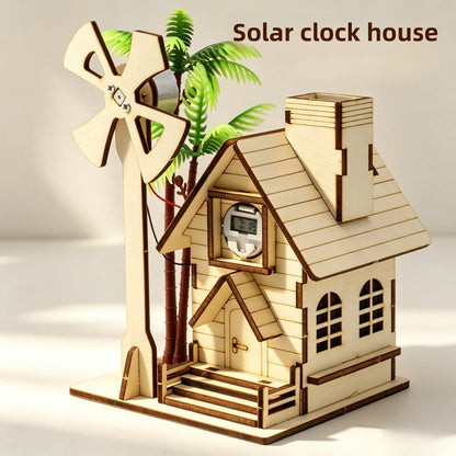 Solar Car Model Kit – DIY Wooden Science & Education Project