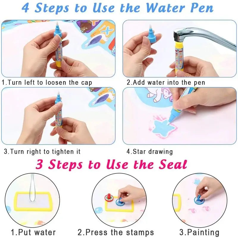 Magic Water Drawing