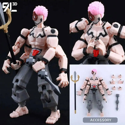 Optimized Product Title: 3D Printed Action Figure, Articulated & Poseable – Ready to Display