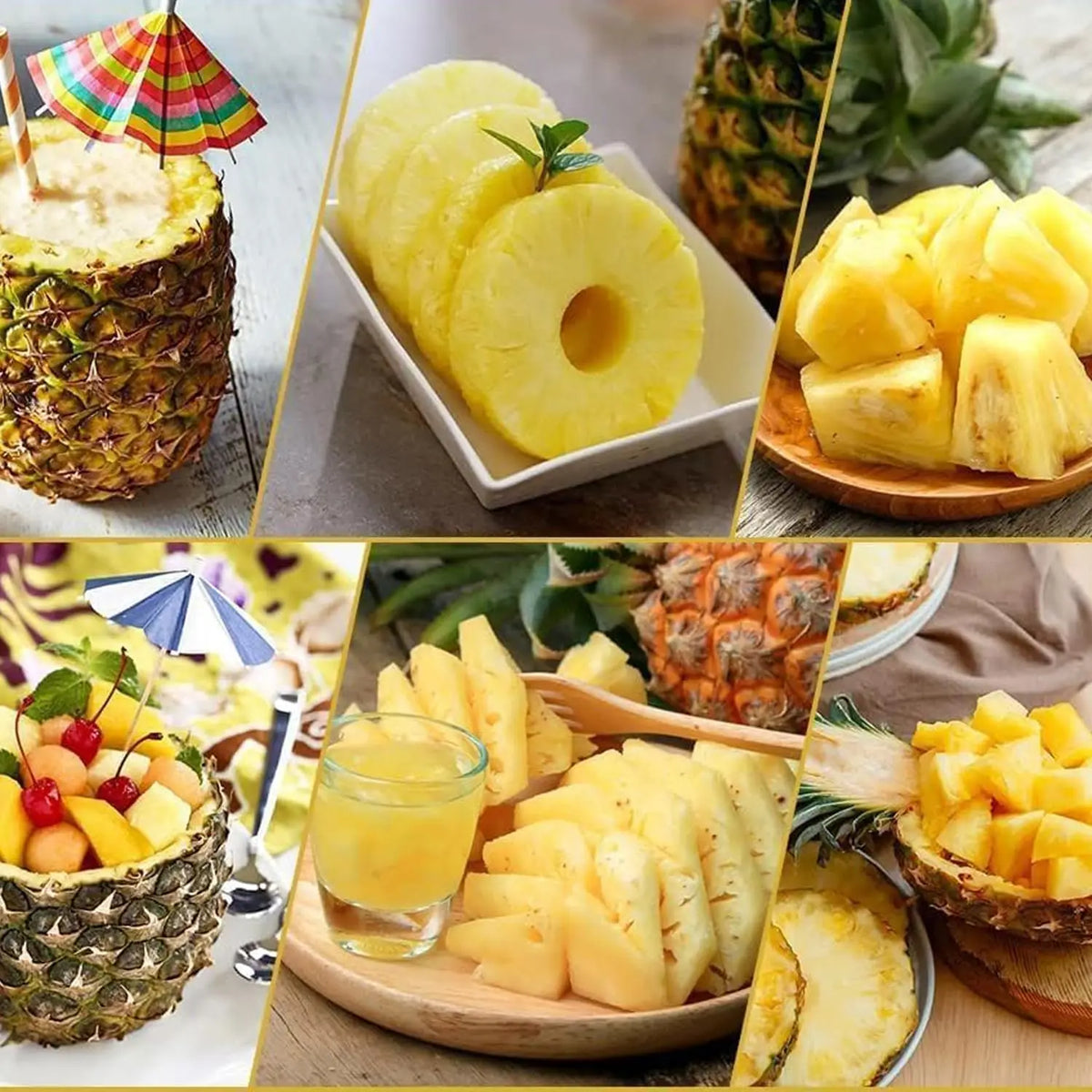 Pineapple Slicer, Stainless Steel Pineapple Corer & Cutter Tool
