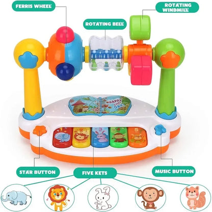 Baby Piano Toy Musical Keyboard with Lights and Sound