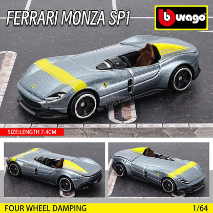 1:64 Diecast Car Model – Metal Alloy Sports Car Collectible