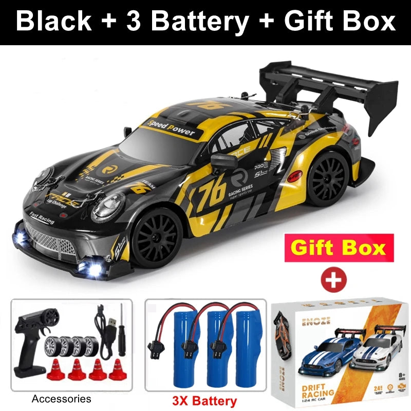 RC Drift Car – 1:24 4WD Remote Control Racing Vehicle