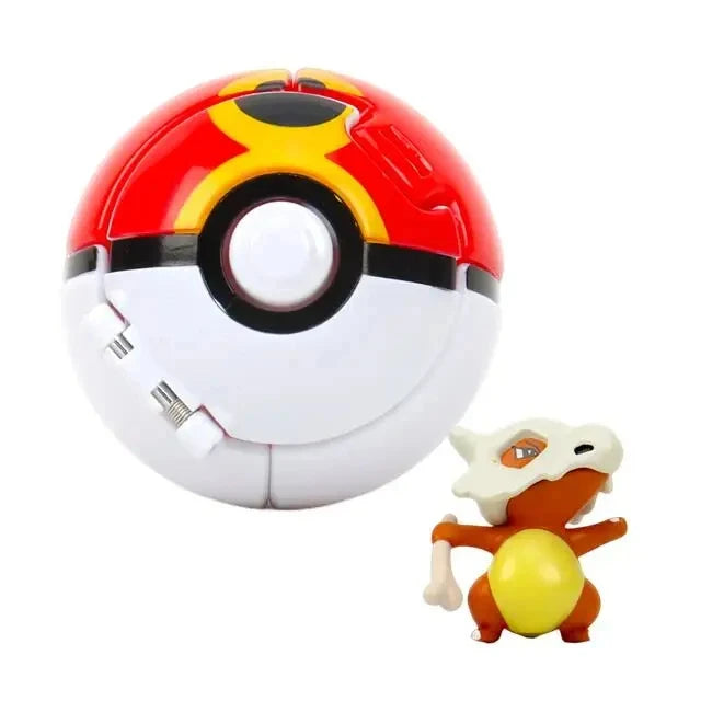 Anime Figure with Ball – Mini PVC Collectible Model Toy