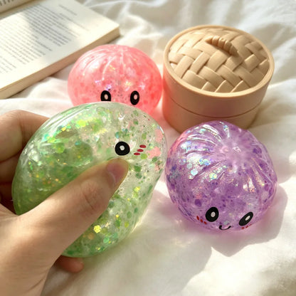 Dumpling Squishy Fidget Toy