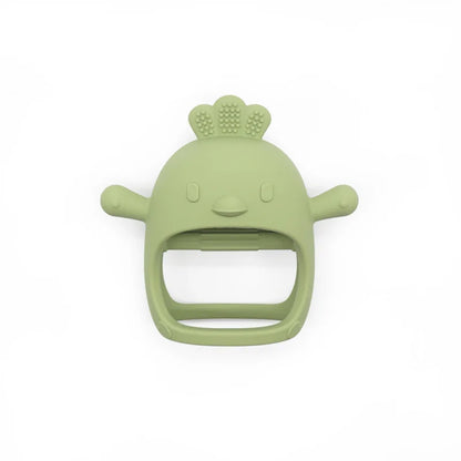 Baby Silicone Teether Cartoon Chick Chewing Toy