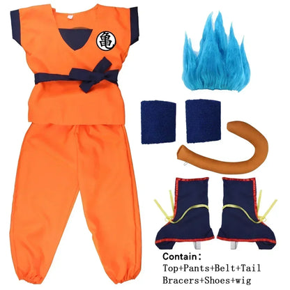 Anime Martial Arts Cosplay Costume Unisex – Kids & Adult Dress Up