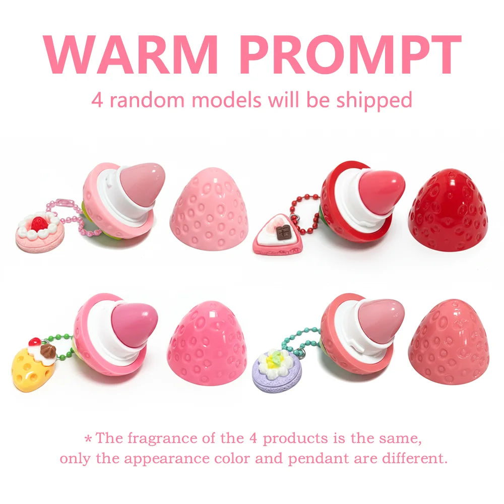 Strawberry Lip Gloss Moisturizing Hydrating Lip Balm 3.5g