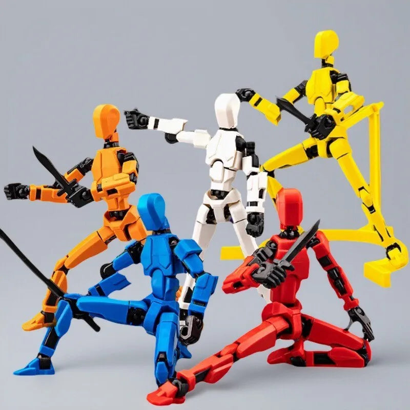 Multi-Jointed Robot Action Figure – Movable Poseable Model