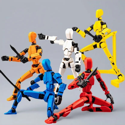 Multi-Jointed Robot Action Figure – Movable Poseable Model