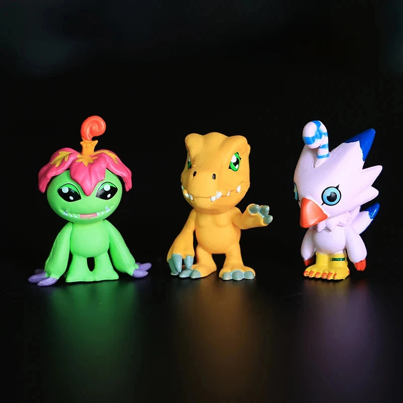 9 Piece Anime Figure Set – Mini PVC Collectible Models