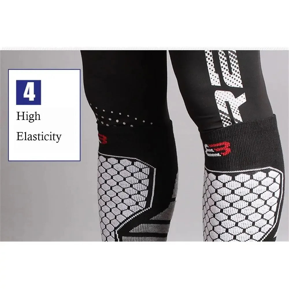 Winter warm ski socks - Anti-slip, thick, breathable, compression type - Specialized for ski boards, for warmth