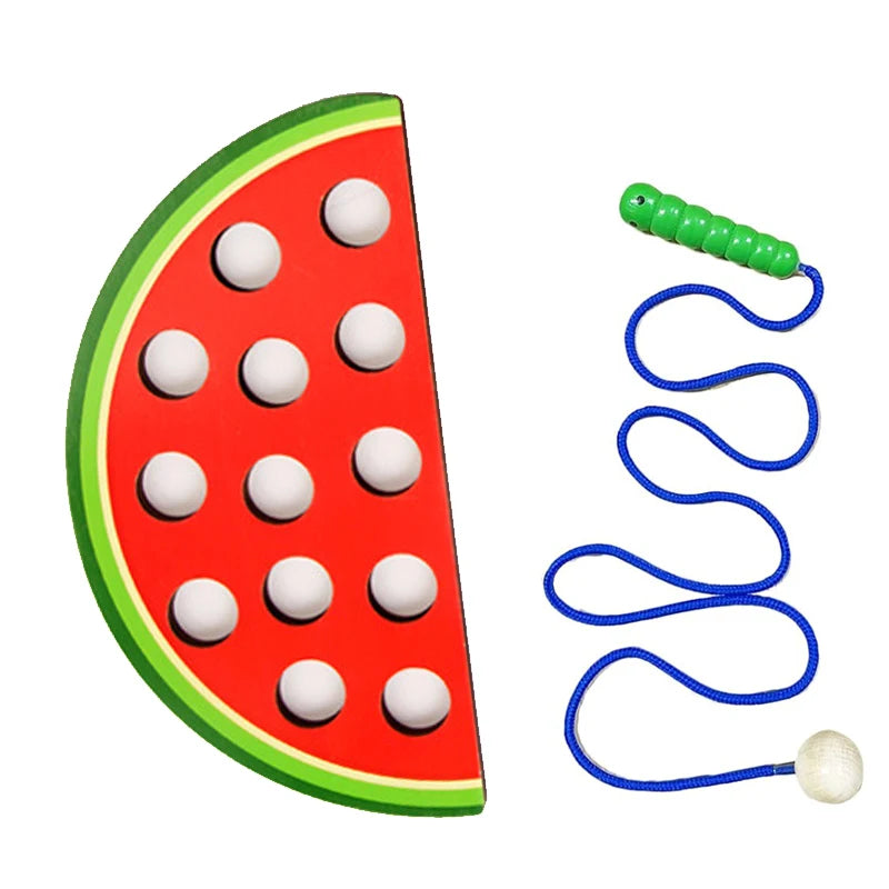 Wooden Lacing Toy