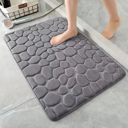Non Slip Bathroom Mat – Absorbent Quick Drying Bath Floor Mat