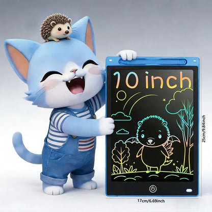 10 Inch LCD Writing Tablet for Kids – Colorful Drawing Board