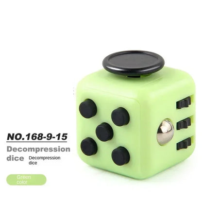 Fidget Dice – Solid Color Decompression Fingertip Anti-Stress Toy
