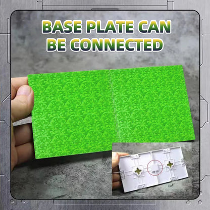 Magnetic Building Block Base Plate for DIY Construction Sets